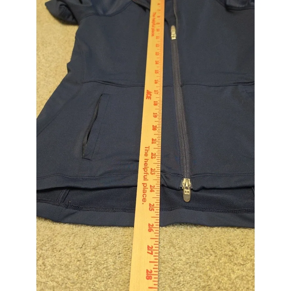 Peter Millar Jacket Navy Blue Full Zip Women's Small Athleisure Golf Pickleball - Picture 5 of 6